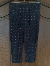 s.Oliver gepunktete 3/4 Hose dunkelblau, Gr. ...