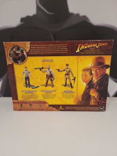Indiana Jones And The Kingdom Of The Crystal Skull 3 Figure Pack Walmart Exc. - Picture 4 of 4