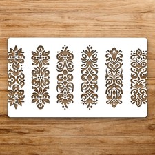 Decorative Patt Large Reusable Wall Stencil For Painting DIY Home Decor Template