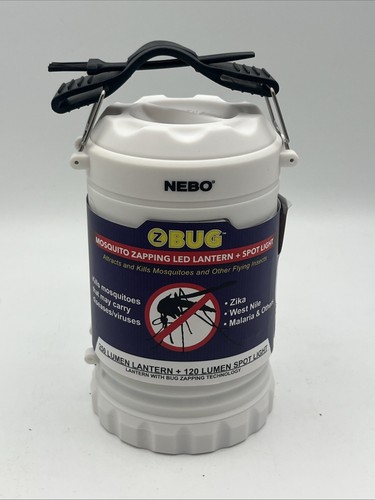 NEBO Z BUG LANTERN LIGHT BUG ZAPPER LED LANTERN FLASHLIGHT MOSQUITO CAMPING 6587