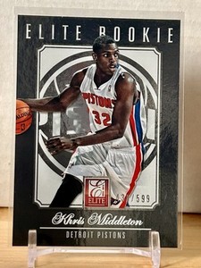 2012-13 Panini Elite #290 Khris Middleton /599 Rookie Card