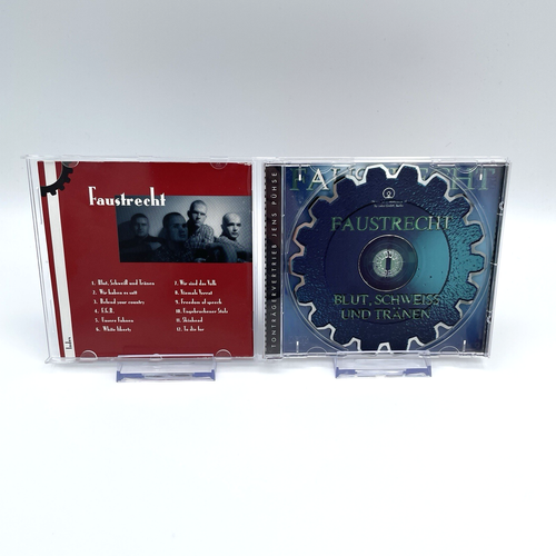 FAUSTRECHT Blut, Schweiss Und Tranen Limited Edition Gear Shaped CD - Picture 3 of 6