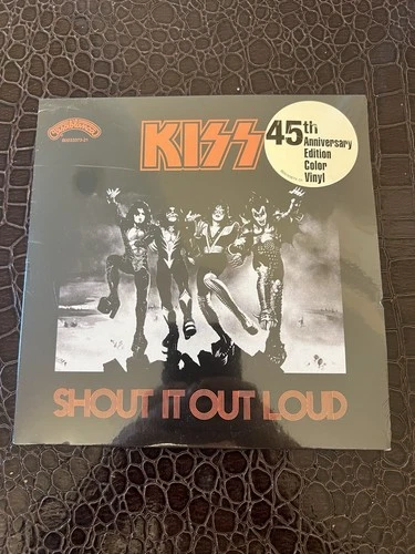 KISS Shout It Out Loud Limited 7" Orange Color Vinyl 45th Anniversary New Sealed
