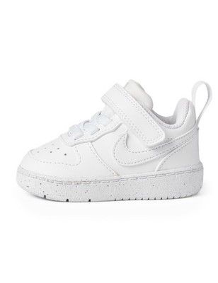 Nike Baby/Toddler Court Borough Low Recraft Shoes, White/White-White, 9C