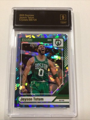 2024-25 Panini Donruss Jayson Tatum #49 Crystals /125