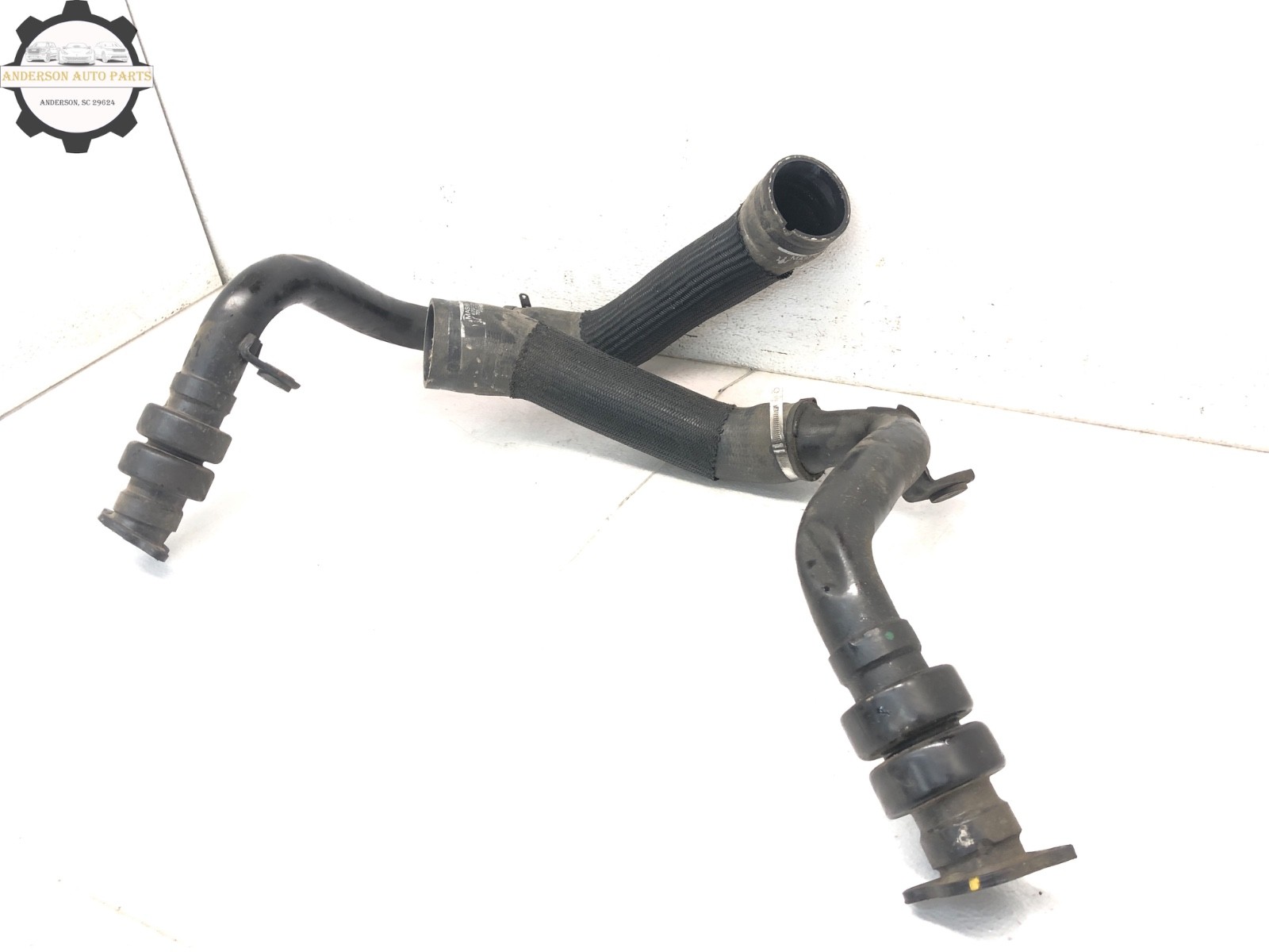 2014-2019 MASERATI GHIBLI 3.0L FRONT TURBO INTERCOOLER HOSE TUBE X2 OEM