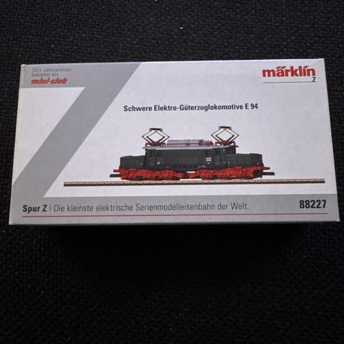 Märklin Mini-Club 88227 - Schwere Elektrolokomotive E94- Selten- Neu - Limitiert | Zustand: Neu: Sonstige (siehe Artikelbeschreibung)
