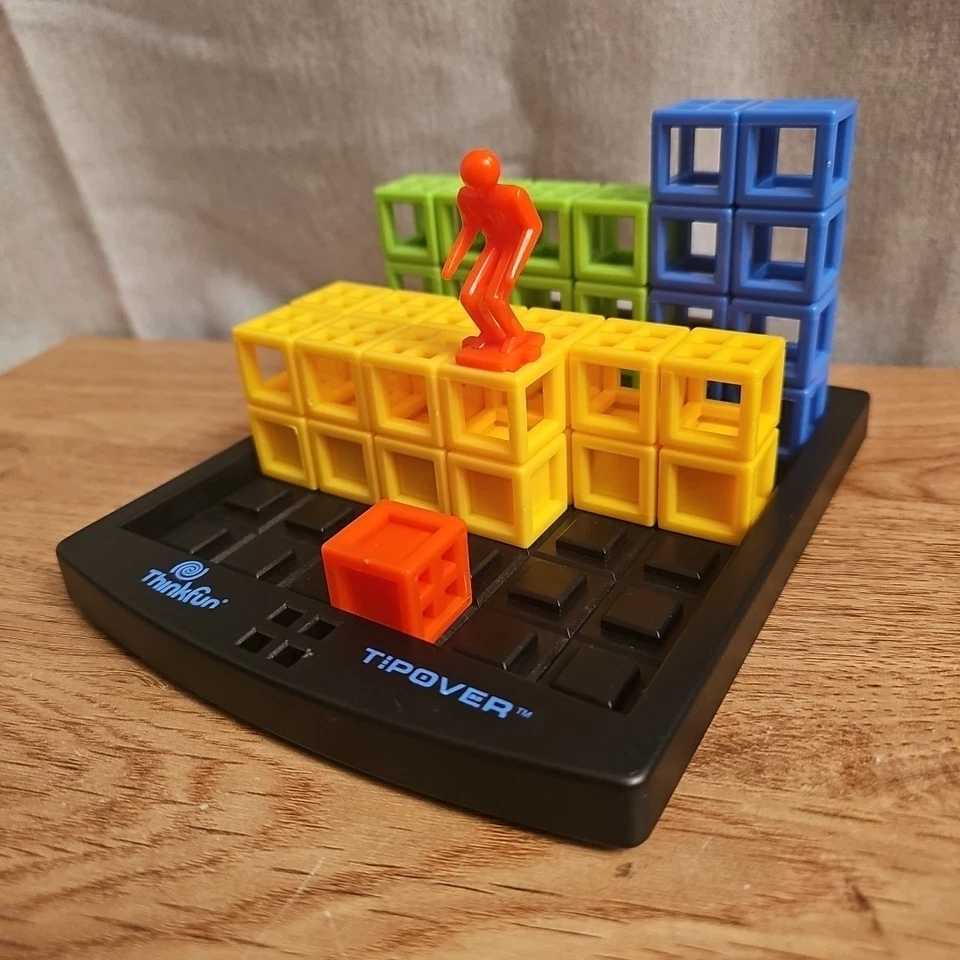 Think Fun Tipover Game Complete and Good Condition - Image 3 of 3