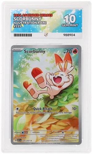 Scorbunny 225/217 Ascended Heroes ACE 10