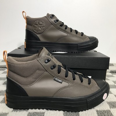 Converse Malden Street Boots Mid Leather Brown Truffle Waterproof Men's A09492C