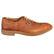 Allen Edmonds Men’s Mctavish Brown Leather Lace Up Oxford Size US 14 D