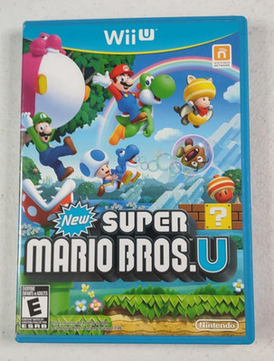 New Super Mario Bros U (Nintendo Wii U, 2012) Complete