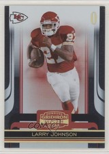 2006 Donruss Gridiron Gear Gold O's /100 Larry Johnson #52 fm0