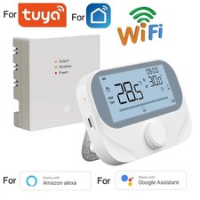 Wireless RF Boiler Thermostat with Timer for Tuya Smart Home Heating Control