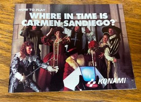 Where in Time is Carmen Sandiego Nintendo NES BOX Set - NO GAME