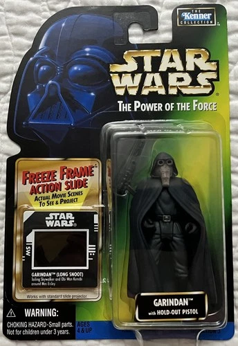 Star Wars POTF Garindan Long Snoot Freeze Frame 1997 Kenner Vintage Figure New