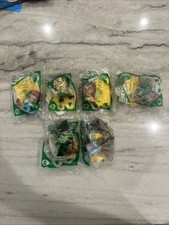 2013 75th Anniversary Wizard Of Oz Dolls With Stands McDonalds Set Of 6
