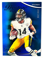 2023 Panini Prestige George Pickens BLUE FOIL XTRA Points Card SP #/299 Steelers