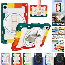 For Xiaomi Pad 5 6 7 8 Pro Redmi Pad 2 SE Rotating Heavy Duty Rugged Case Cover