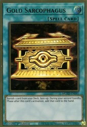 Gold Sarcophagus (MGED-EN041) - Premium Gold Rare - 1st Edition - Maximum Gold: El Dorado