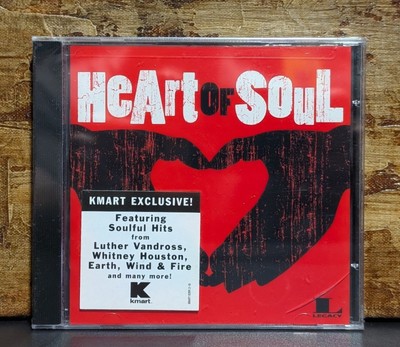 Heart of Soul Music CD KMART Exclusive Vandross Whitney Houston Earth Wind Fire