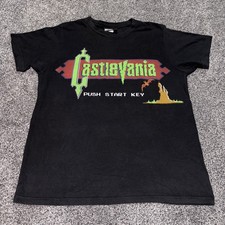 Vintage Castlevania Nintendo Shirt Size Small 16 Bit Classic Tag Video Game