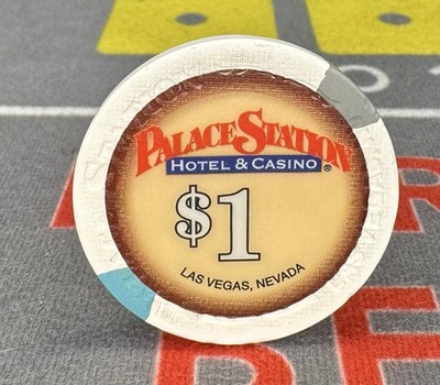   $1 Palace Station Casino Chip Las Vegas NV  