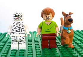 Lego Scooby Doo set Mummy Museum Mystery 75900 Shaggy Dr. Najib