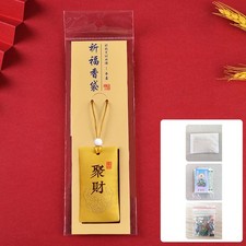 Spiritual Salt With Sachet Buddhist Spiritual Salt Pouch Necklace AMVM