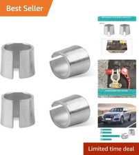 Universal Vehicle Battery Terminal Converter Shims - 2 Pair Set for Enhanced Fit