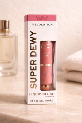Revolution Super Dewy Liquid Blush Flushing For You Vegan 15ml