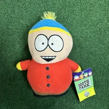 Vintage South Park Cartman Nanco Plush 2008 Comedy Central with Tags Attached