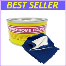 Premium 250g Simichrome Metal Polish with Cloth - Effortless Shine on All Metals