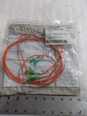 CORNING 224401R3116005M LC TO LC SIMPLEX SINGLEMODE FIBER JUMPER CABLE 5M OEM