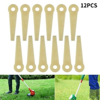12Pcs Plastic Replacement Blades For STIHL FS38 FS40 Grass Trimmer Cutter Parts