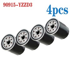 SET OF (4) NEW OIL FILTER 90915-YZZD3 FOR TOYOTA LEXUS FAST SHIPPING