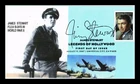 US COVER JAMES STEWART LEGENDS OF HOLLYWOOD FIRST DAY ISSUE H&M 2 OF 6