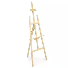 1Pcs Adjustable Wooden Easel Stand for Painting and Canvas Holds up to 42 In. Li