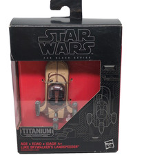 Hasbro Star Wars Black Series Titanium Luke Skywalker's Landspeeder  09 2015