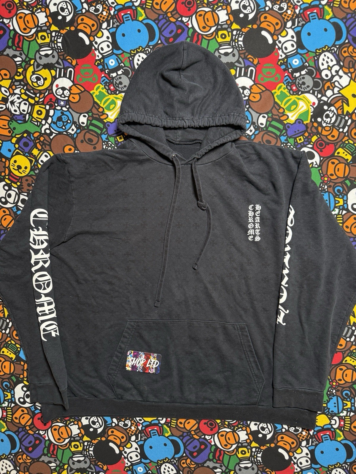 Chrome Hearts Black Monogram Pullover Hoodie - image 1
