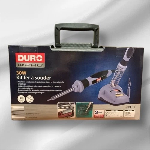 Lötkolben Set DuroPro 30W mit Koffer Lötset Lötstation