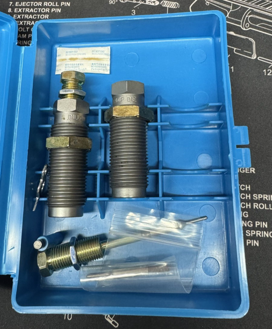 Dillon Precision 223 Carbide Reloading Die Set #10096 **MISSING SIZE DIE**
