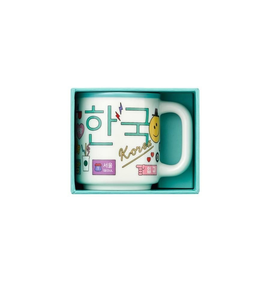Starbucks Korea Hangul Sion Mug Demi Mug Korean Coffee Cup Seoul