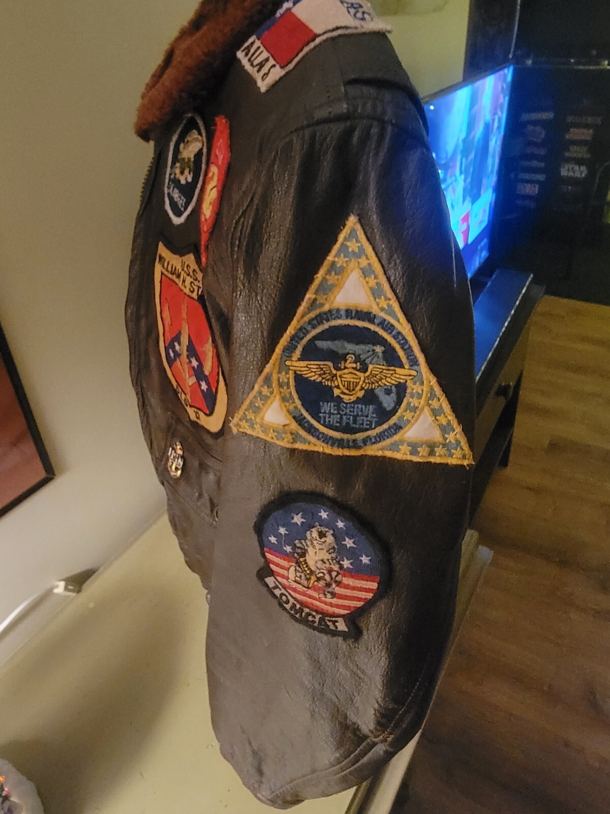 Top Gun Leather Jacket, G1 Jacket, G1 Usn Jacket, Top Gun G1 Jacket, Gi