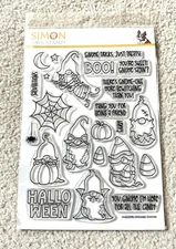 Simon Says Stamp Halloween Gnomies Stamps Set Brand New