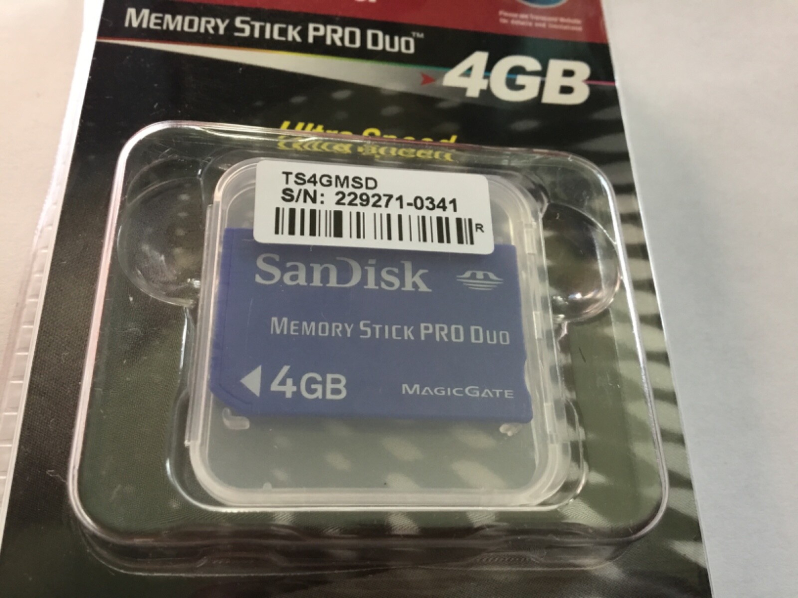 1pcs 4gb Sandisk Sony Memory Stick Pro Duo for Sony Cybershot, PSP eBay