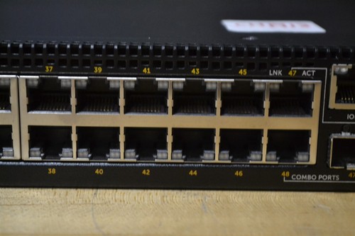 Dell Networking N3048p Gig POE+ Switch Dual 2x Power Supply Rail Kit & Warranty - Picture 5 of 12