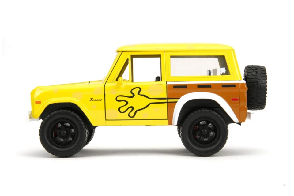 1:24 Spongebob Squarepants w/1973 Ford Bronco -- Nickelodeon JADA - Image 3 of 4