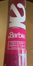 Glitter Malibu Barbie Plastic Table Runner, 13in x 72in