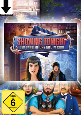 Showing Tonight Der unheimliche Fall im Kino  - Wimmelbild - Download - PC Spiel